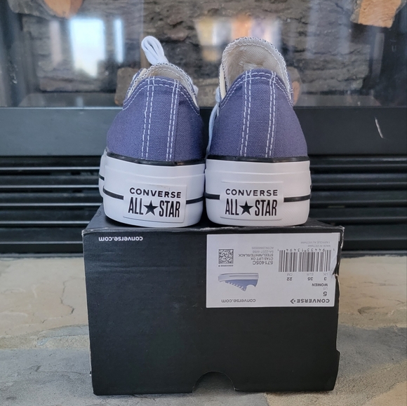 New Converse Chuck Taylor All Star Lift OX Steel Platform Multiple Sizes - Picture 4 of 4